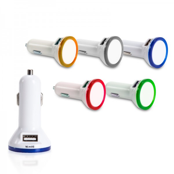 אקסס - מטען USB למצת הרכב עם תאורה
להטענת מגוון טלפונים ניידים וטאבלטים
בעל 2 יציאות 2.1 USB ו 1.1 אמפר.
גובה 7 ס”מ, קוטר 4 ס”מ


