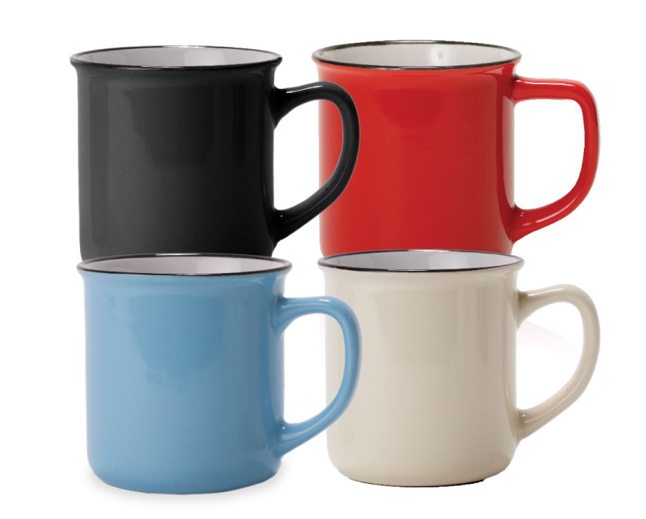 קרמל - ספל בעיצוב רטרו עשוי קרמיקה 330 מ