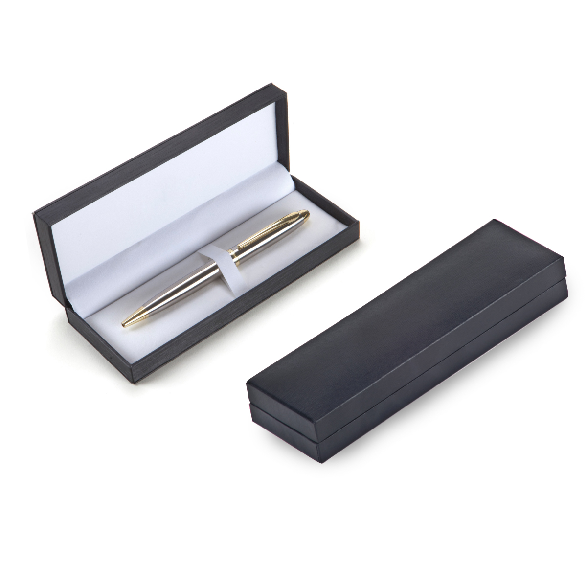 פייר - קופסה מהודרת לעט בודד או זוג עטים. 
קופסה קשיחה עם ריפוד סאטן. 
לעט בודד או זוג עטים. 