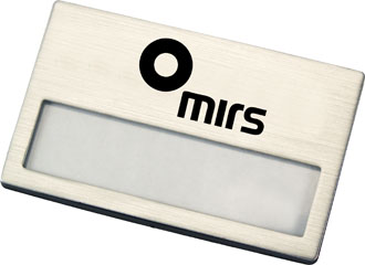 אי.די. - תג זיהוי 3.4x6.8 ס