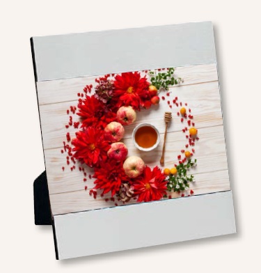 ניס - מסגרת לתמונה ממתכת וזכוכית, 19x18 ס