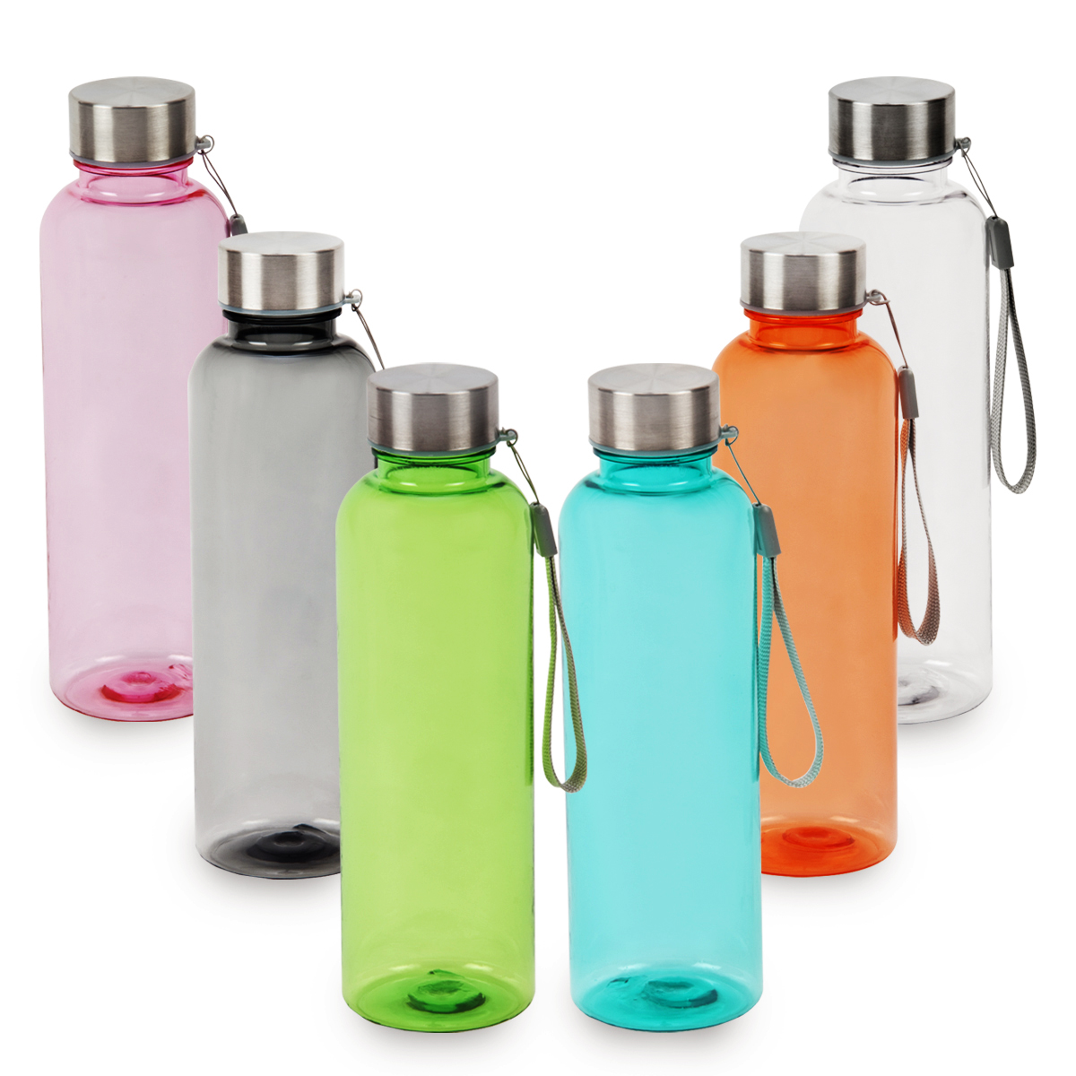 בבקבוק שתיה נפח 600 מ”ל עם פקק מנירוסטה וידית נשיאה.
הבקבוק מחומר טריטן, גמיש ואינו נשבר בקלות.



