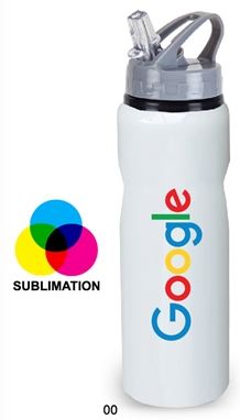 בקבוק ספורט אלומיניום מבריק 750 מ