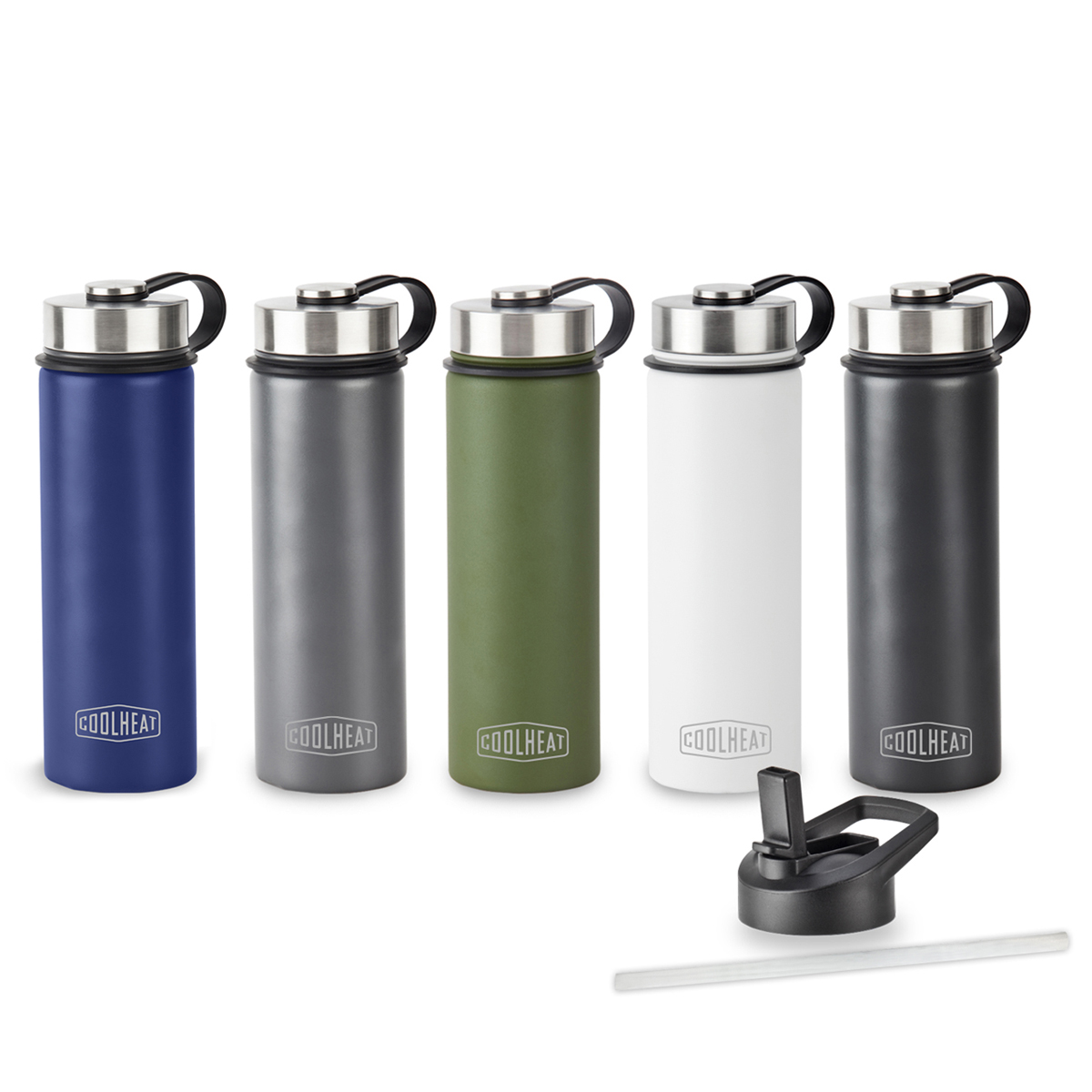 אלסקה 600 - בקבוק תרמי שומר קור וחום Ø 7.3x22.2 ס”מ, נפח: 600 מ”ל.
וואקום בין הדפנות.
ציפוי נחושת לשיפור הבידוד.
שומר קור 24 שעות.
שומר חום 12 שעות.
שתי פיות: אחת למשקה חם ואחת לספורט.
נירוסטה נקיה מתאימה למזון – SUS 304 פנים וחוץ.
צבע מיוחד להגנה משריטות. 