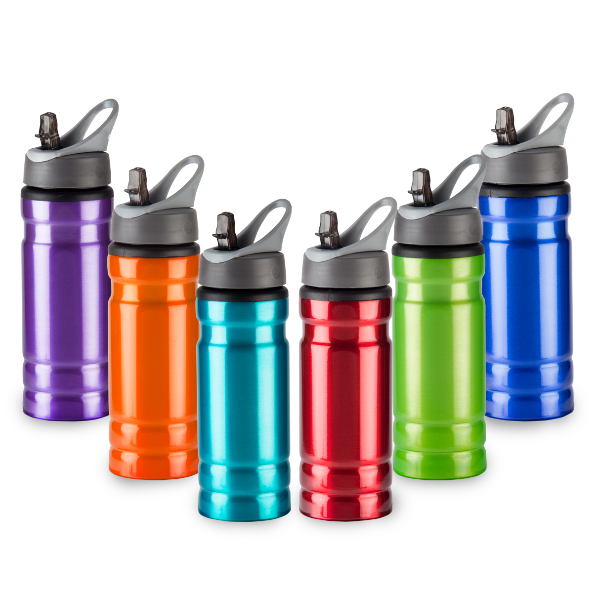 מקנזי - בקבוק אלומיניום נפח 750 מ”ל. 
פיית ספורט עם קש.
פתח רחב מאפשר הכנסת קוביות קרח.
מתאים למשקה קר.
ציפוי פנימי מיוחד למזון.