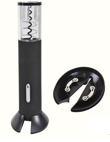 מרלו - פותחן יין חשמלי מהודר. פותחן אלקטרוני מעוצב, חולץ את הפקק במהירות ובקלות. מאד נח לתפעול. מתאים במידות  לקחת אותו לכל מקום ואירוע.
הסט כולל סכין לחשיפת הפקק ומשמש בתור מעמד לפותחן.  הפותחן מאפשר להשיב את הפקק לאטום את הבקבוק. 
עובד עם 4 סוללות 4A (לא כלול).