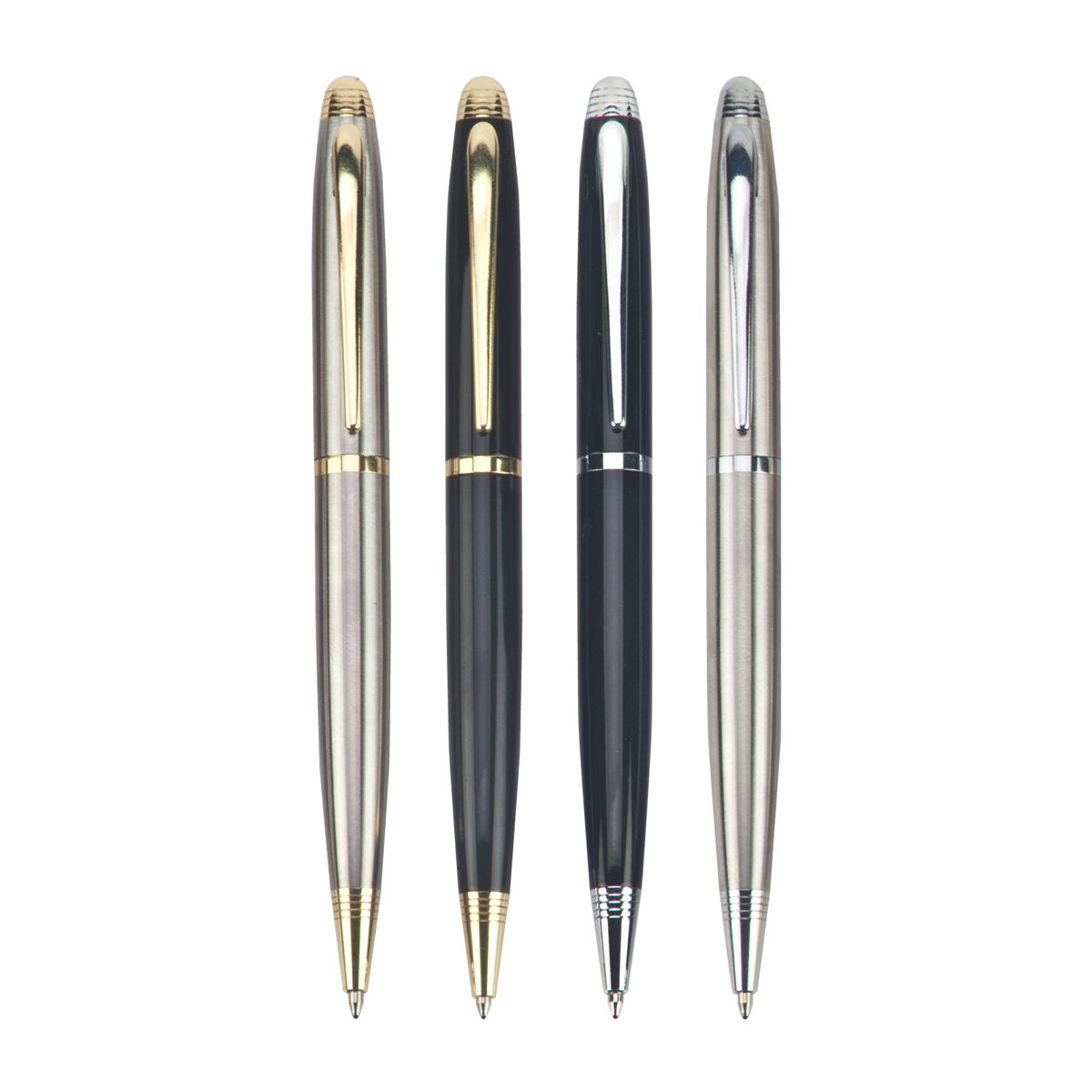 ברקלי - עט כדורי Wave, גוף מתכת, מנגנון סיבוב.
מילוי דמוי פרקר.
1.0 מ