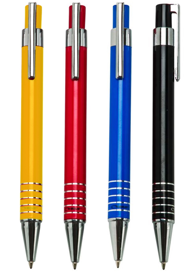 בלמונט - עט כדורי, WAVE, גוף מתכת, מנגנון לחיצה, מילוי דמוי פרקר