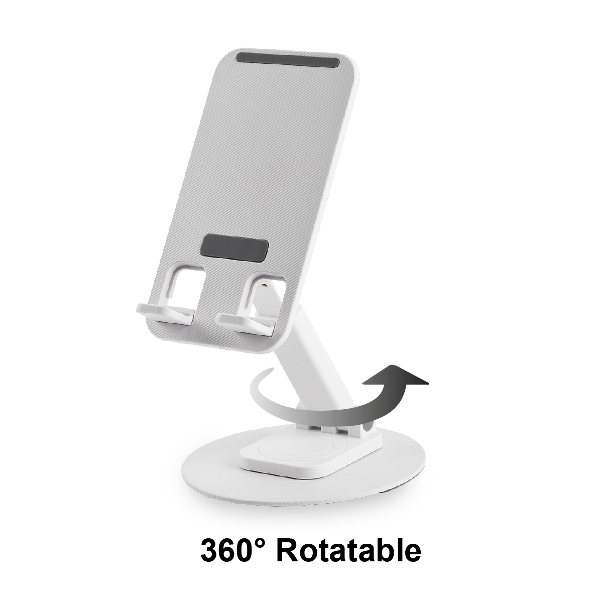 אריסטוטל - מעמד מתכת לטלפון נייד וטאבלט.
ניתן לכוון את זווית המנשא.
מוט מתכת טלסקופי.
בסיס יציב ניתן להארכה.
קל לנשיאה ודק בקיפול.
המעמד ניתן לסיבוב 360°.
רפידות למניעת החלקה ושריטות של המשטח. 