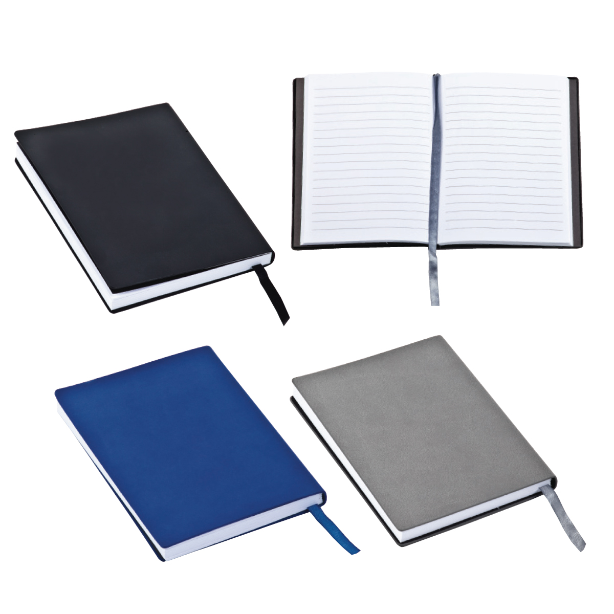 קסם - מחברת A6 מהודרת, כריכת PU רכה, 80 דפי שורה. דפים בצבע לבן, סימניה בצבע תואם.
פתיחה עברית/אנגלית.