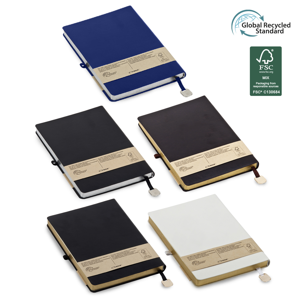 אפלטון - מחברת A5, כריכת PU רכה, 14.2x21 ס”מ. 
120 דפי שורה בצבע קרם.
קצה דף מוזהב/מוכסף.
תפס מגומי לעט.
סימניה עם לוחית מתכת.
פתיחה עברית/אנגלית.
