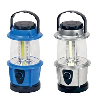 קמפינג - פנס שטח עם תאורת COB. דימר לעוצמת התאורה. ידית אחיזה.  
מתאים לשימוש בבית ובחוץ. 
מידות המוצר: ø7.50x16.00 ס