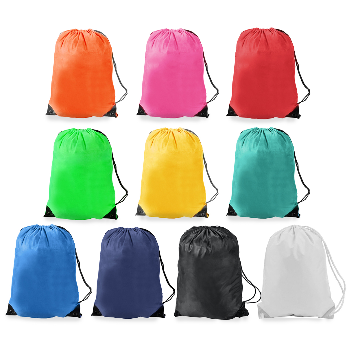 תיק גב שרוכים שחורים, 43x34 ס