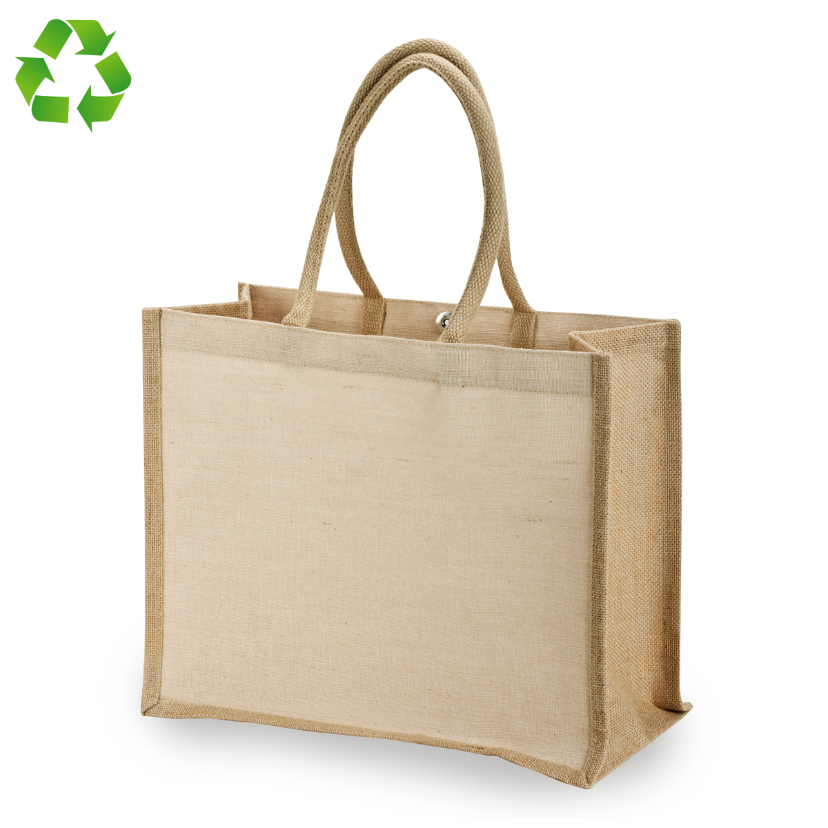 בנגל - תיק עשוי מסיבי יוטה טבעית 41x34x19 ס”מ.
ידיות נשיאה מבד תואם.
ידידותי לסביבה.
סגירת מגנט.
ציפוי פנימי נגד רטיבות.