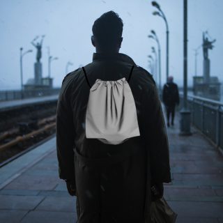 סטאפורד -תיק שרוך מחזיר אור 44x34 ס