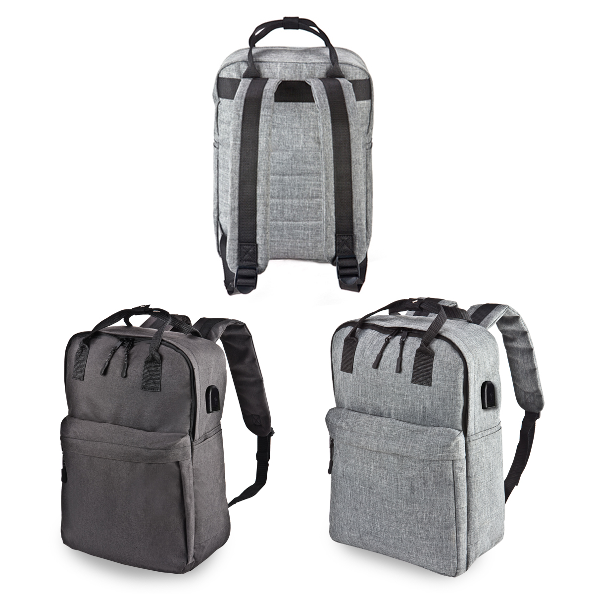 טולוז - תיק גב למחשב בשני גוונים מבד פוליאסטר. 
תא מרכזי רחב כולל כיס מרופד למחשב “15. 
כיס קידמי עם רוכסן, שני כיסי צד. הגב והרצועות מרופדות למקסימום נוחות. 
מידות המוצר: 12×28×38.5 ס”מ.