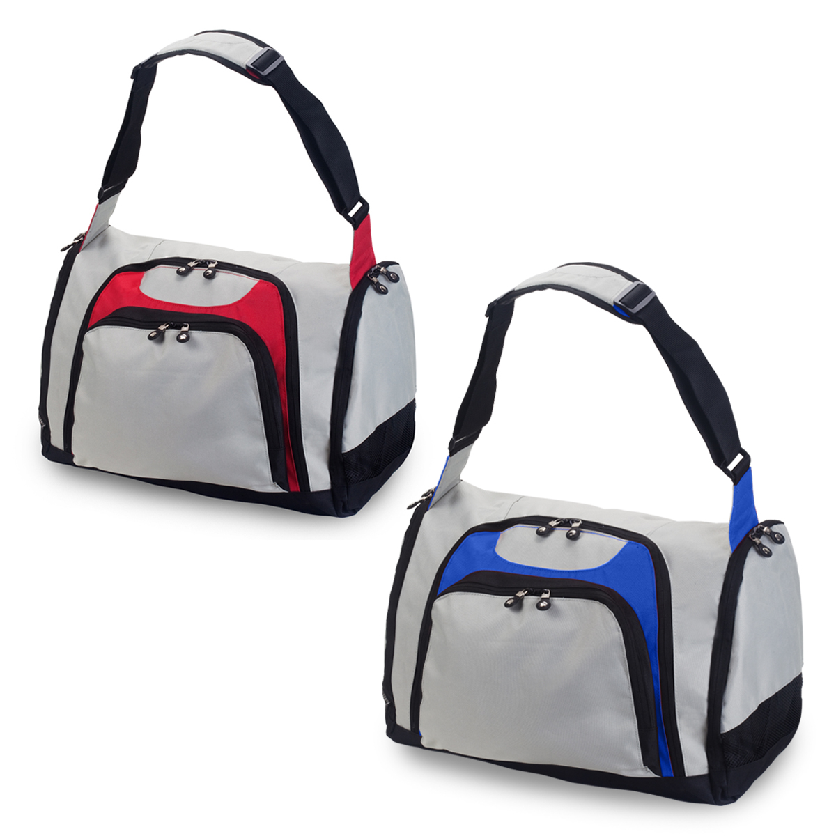 פיטנס - תיק ספורט 45x32x22 ס”מ. 
בד קורדורה
תא מרכזי עם גישה נוחה לכל התכולה.
תא לנעליים ובגדים רטובים.
כיס חיצוני עם רוכסן.
רצועת כתף רחבה ניתנת לכיוון.