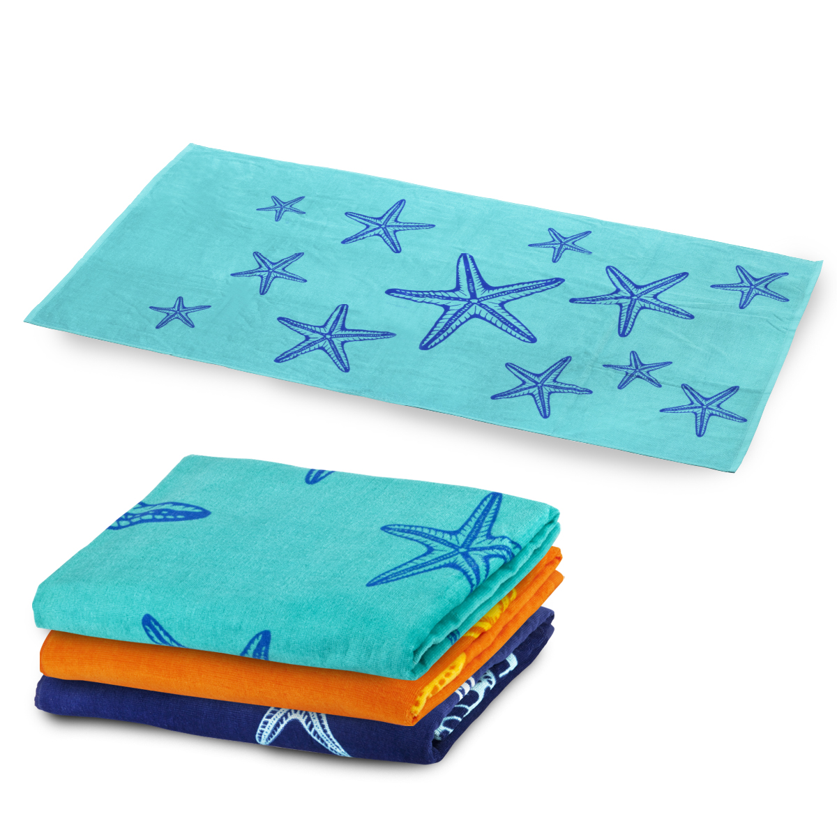 פיג’י - מגבת חוף  75x150 ס