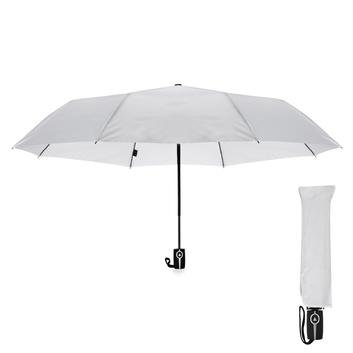 בקינג - מטריה מתקפלת ל- 3 חלקים.
גודל “23.
8 צלעות.
מוט וצלעות מפיברגלס.
ידית אחיזה מגומי.
פתיחה אוטומטית, סגירה ידנית.
המנגנון עשוי פיברגלס עמיד לרוחות חזקות.
תפירה כפולה של כל צלע.
בד פונג’י, חומר מיוחד שדוחה מים.
שרוול נשיאה מבד תואם.
מידות המוצר: Ø105.