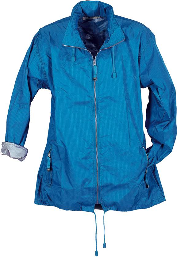 מונסון - מעיל  גשם ורוח עם ביטנה וכובע מובנה, עם  ציפוי כסף פנימי לבידוד לשמירה על חום הגוף.
זוג כיסים עם רוכסנים, חומר חיצוני 100% ניילון. 