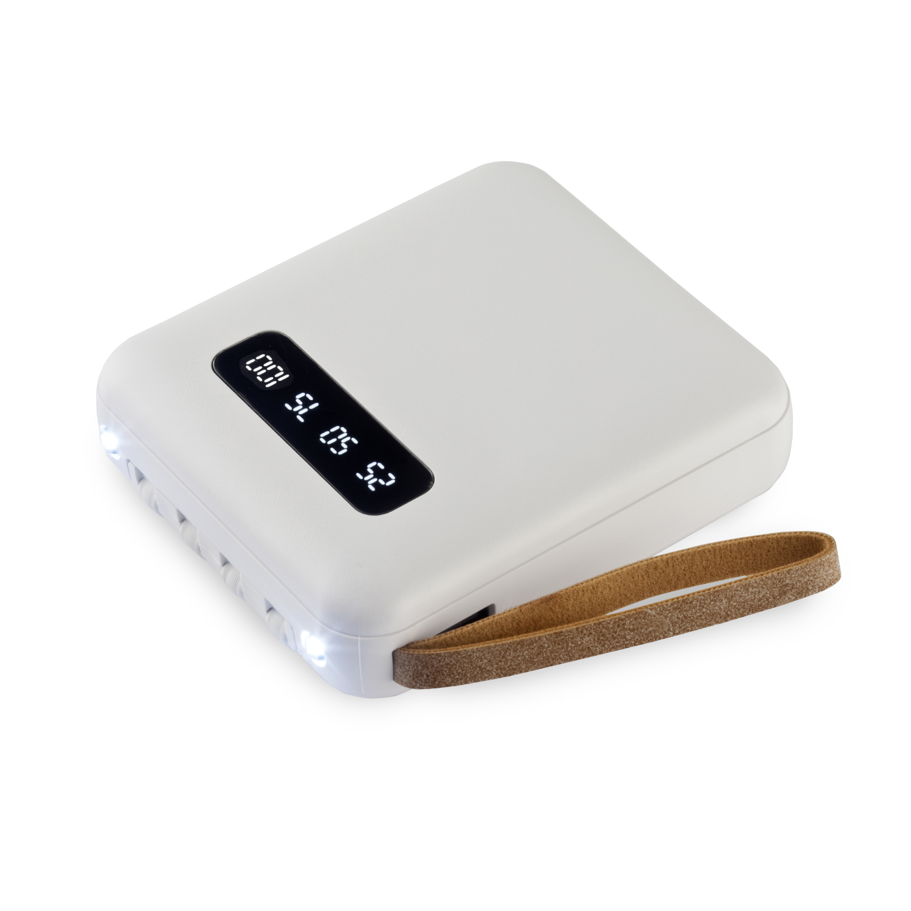 דיוניסוס - מטען נייד נטען 10,000mAh עם סט כבלים מובנים בסוללה. סוללה נטענת למכשירים ניידים.
סוללה Li-Ion נטענת.
נורות תאורה, רצועת אחיזה.
