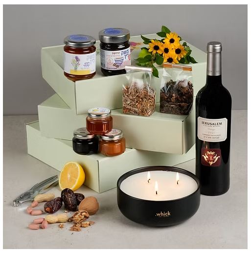 מארז שבתות וחגים -  
מארז קרטון מאויר 400x80x80 ס