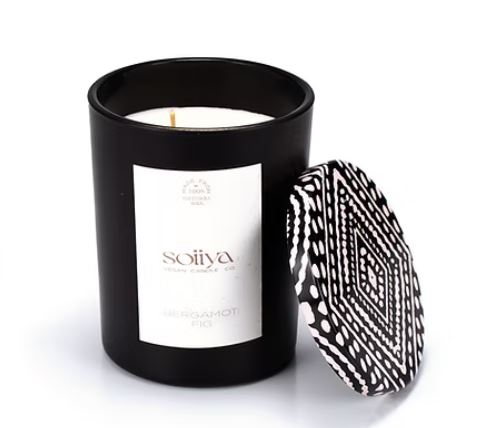 Soiiya - נר טבעוני  12.5x10.5 ס