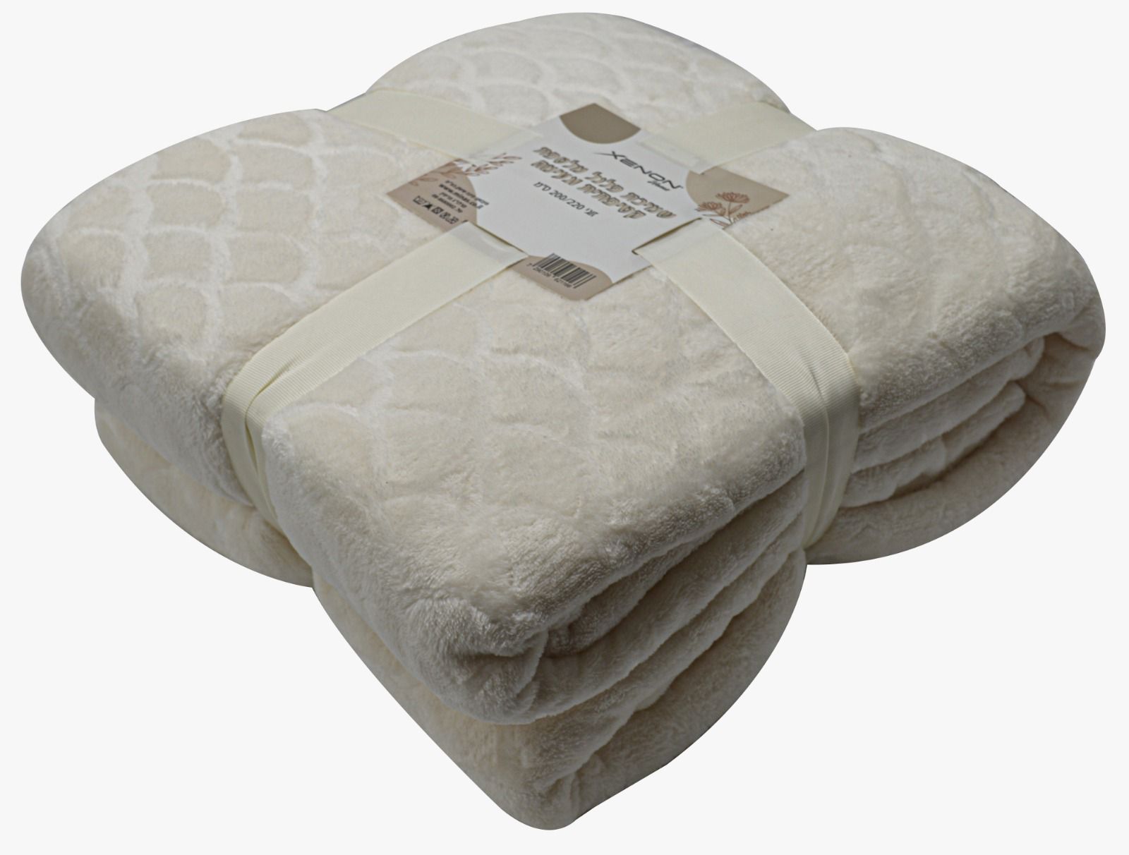 שמיכה פלנל מיקרופייבר זוגית 200x220 ס