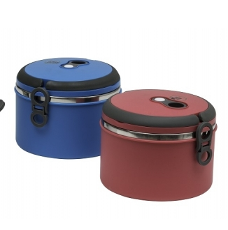 סיר טרמוס אישי 1.2 ליטר, כולל קופסת אחסון לרטבים ותוספות. פנים נירוסטה איכותית, שומרת על חום המזון לאורך זמן.