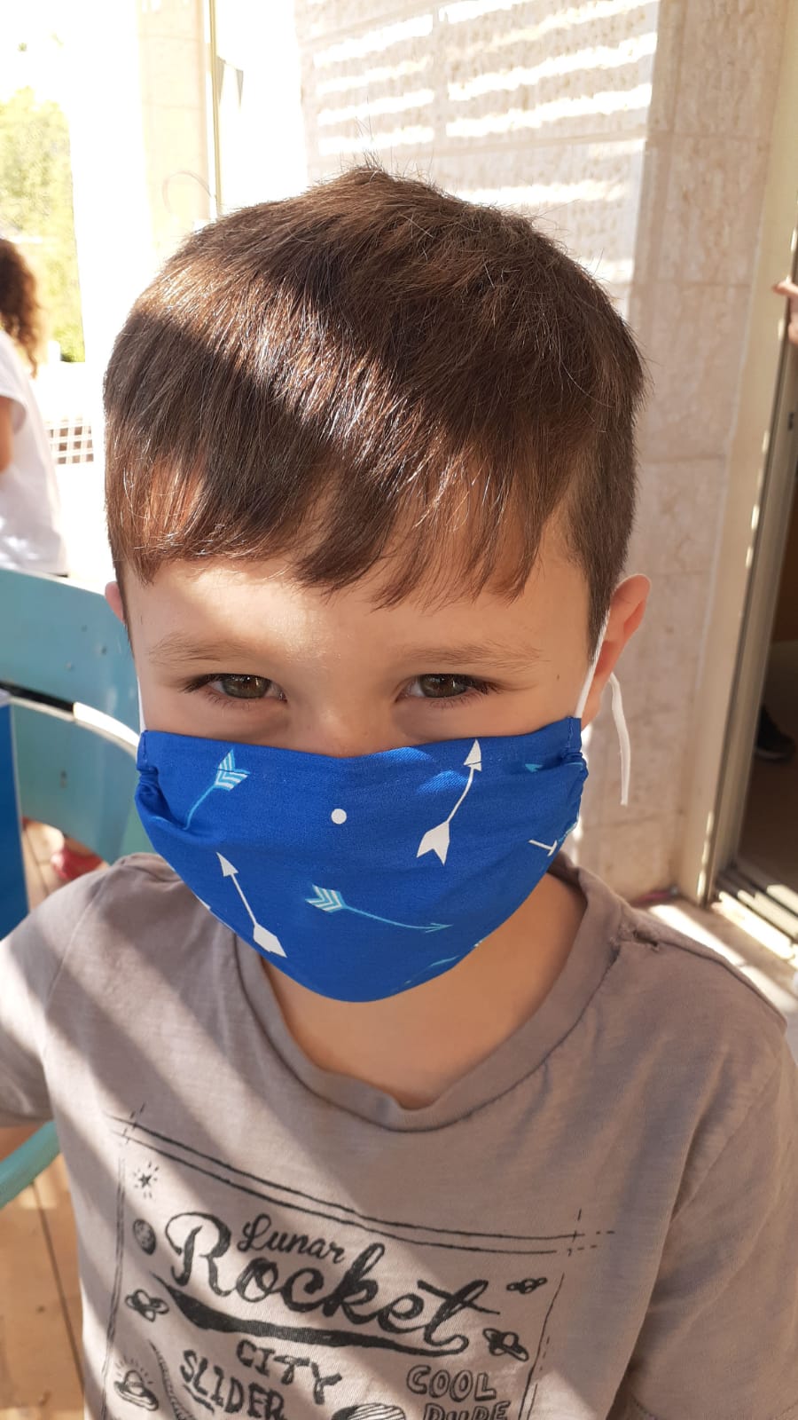 זוג מסיכות בד מודפסות.
מידות: נוער, ילדים, מבוגרים.