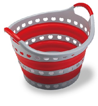 סלסלת כביסה מתקפלת 35 ליטר. 
סיליקון איכותי במיוחד. 