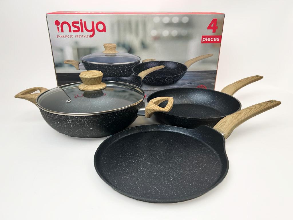 סט סירים 4 חלקים -  
סוטז 24 עם מכסה
מחבת 24 
מחבת קרפ 24 ס