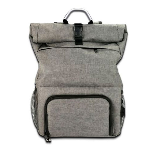 תיק גב משולב צידנית בחלקו התחתון. 
שקע USB לחיבור סוללה ניידת (POWER BANK).
חריץ להוצאת אוזניות.
ידית נשיאה מתכתית.
מידה כללית: 62x30x13 ס