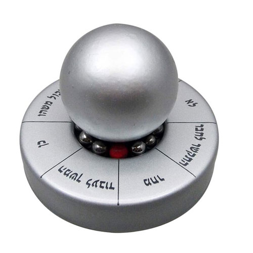 משחק מחליט החלטות ראש עגול עם כיתוב בעברית.
מגיע עם 2 ווריאציות לכיתוב.