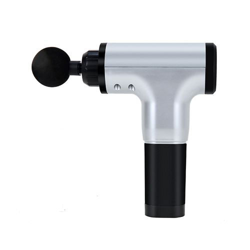 מכשיר אקדח עיסוי מקצועי עם 4 ראשים מתחלפים, 6 מהירויות חיבור וטעינת USB - אקדח עיסוי מקצועי לעיסוי שרירים עמוק ומפנק, מאפשר לטפל בשרירים בעיצומו של אימון, מגביר את זרימת הדם.
מפרט טכני:
6 רמות מהירות, 4 ראשי עיסוי, ידית ארגונומית רכה. 
סוללת ליתיום mAh1500 נטענת ע