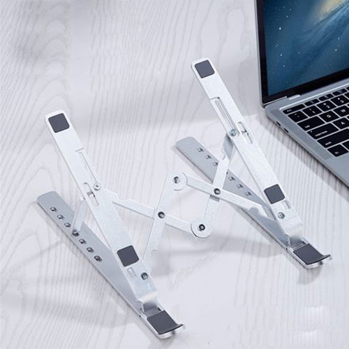  מעמד מתכתי מתקפל למחשב נייד.