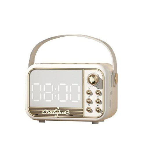 רמקול מיני טק בלוטות‘. מכשיר רב-שימושי שמשלב שעון מעורר, רמקול בלוטות