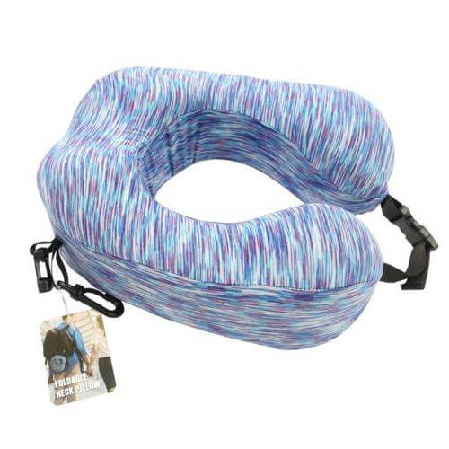 כרית צוואר ארגונומית איכותית לטיסה. 
מספקת תמיכה מלאה לצוואר ולראש בזמן טיסה, נסיעה או מנוחה. 
עשויה מבד רך ונושם. 
במראה צבעוני ודינמי. 