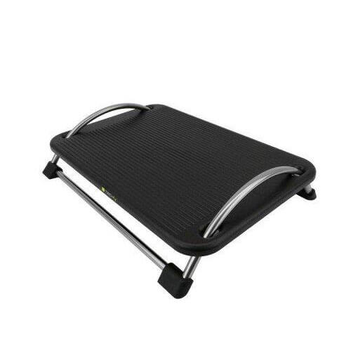 הדום ריצפתי -שולחן מחשב מתקפל עם מאווררים.
יציב ונוח עם משטח מונע החלקה ומוטות מתכת חזקים. 
גוף ההדום עשוי מפלסטיק. 