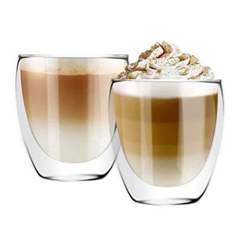 זוג כוסות דופן כפולה.
קיבולת 400 מ