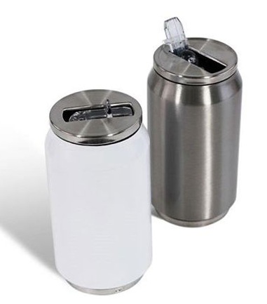 כוס תרמוס איכותית בצורת פחית. 
קיבולת 450 מ