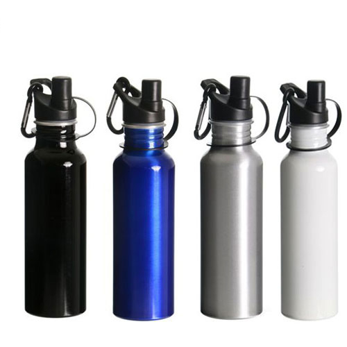 בקבוק שתייה אלומיניום ספורטיב נפח 750 מ״ל, עם שאקל.
קל משקל מנחושת איכותית, כולל פיית שתייה נוחה
בלחיצה וידית שאקל לתלייה קלה על תיק או חגורה.