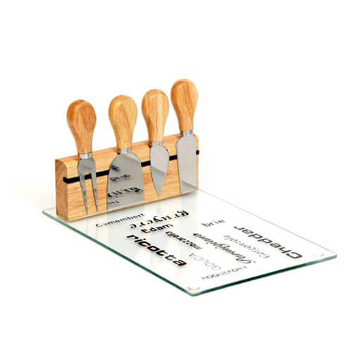 סט חיתוך גבינות 4 חלקים 28x18 ס