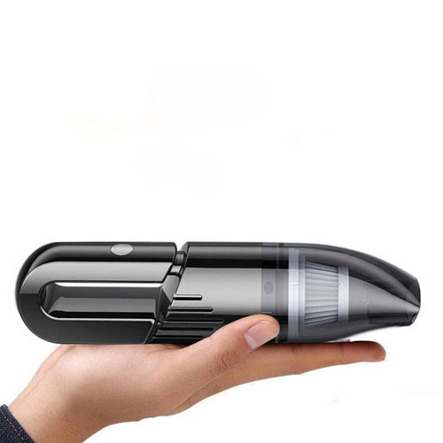 שואב אבק קטן אלחוטי לרכב כולל כבל USB
סוללה נטענת.