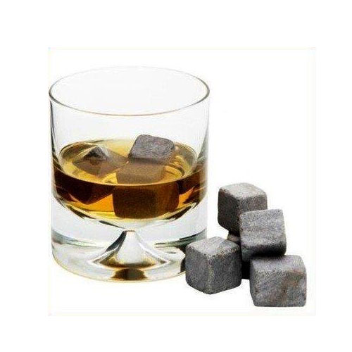 סט קוביות קרח מאבן טבעית להקפאה. 
קוביות קרח רב‐פעמיות לשמירה על טעם המשקה ללא
דילול.
