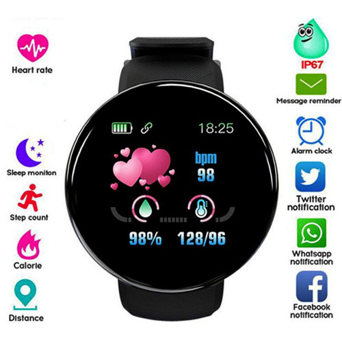 שעון חכם מתחבר לאפליקציה בטלפון הנייד ומשמש בתחומים שונים -
ספורט-מד צעדים ומרחק וכמות קלוריות,  
גוף-דופק ולחץ דם, 
שעון-שעון רגיל ושעון מעורר, 
שינה-מראה לנו את איכות השינה. 