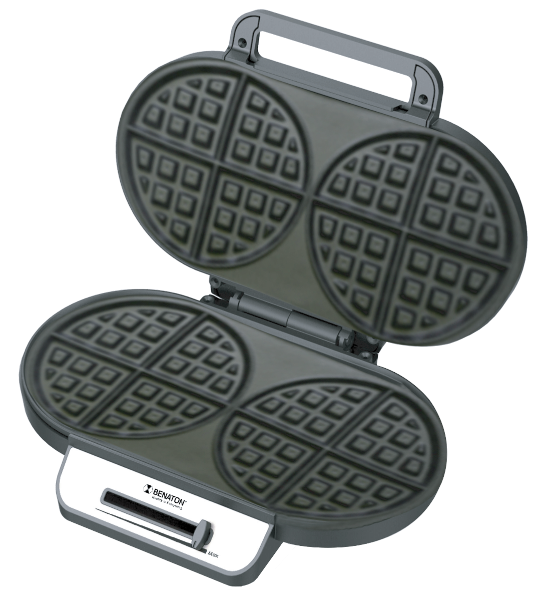 מכשיר להכנת וופל בלגי כפול BENATON.