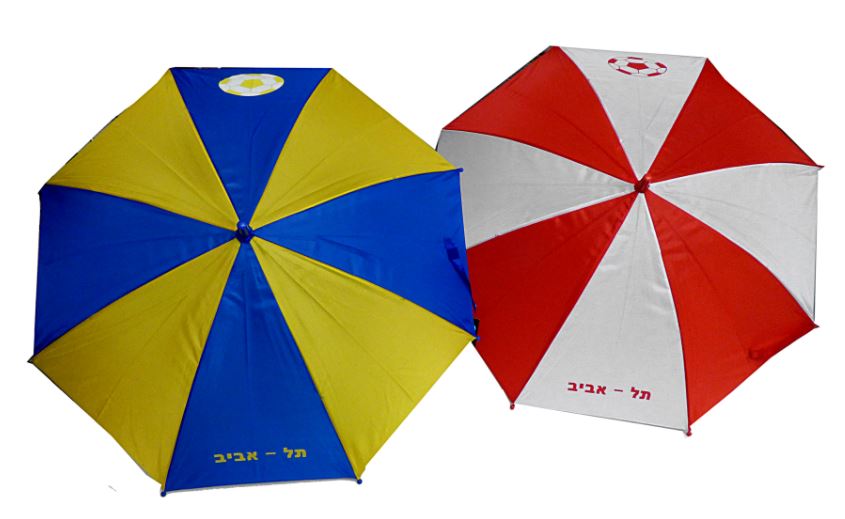 מטריית כדורגל.  