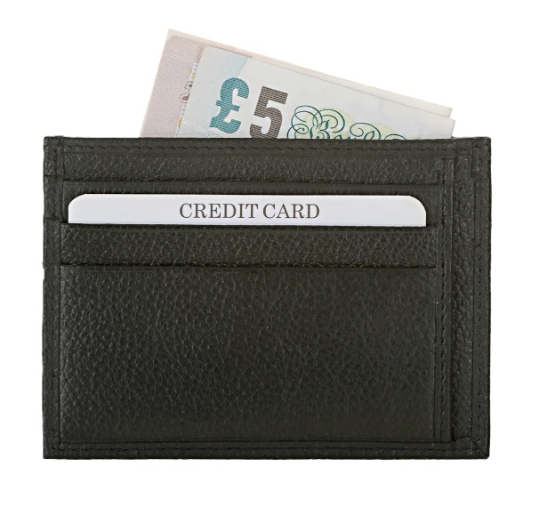 נרתיק כרטיסים מעור נאפה 10.5x7.8 ס