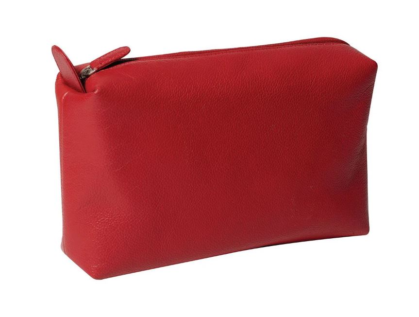 תיק רחצה מעור נאפה.
חלל גדול פנימי ללא חלוקה.